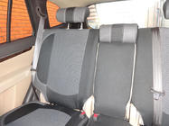 Hyundai Santa Fe 2 2006–2012 Auton istuinsuojat (keinonahka→kangas, Premium) kuva 10