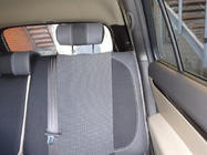 Hyundai Santa Fe 2 2006–2012 Auton istuinsuojat (keinonahka→kangas, Premium) kuva 12