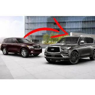 Facelift-korisarja QX80 2024 Infiniti QX56 2010–2013 kuva 1