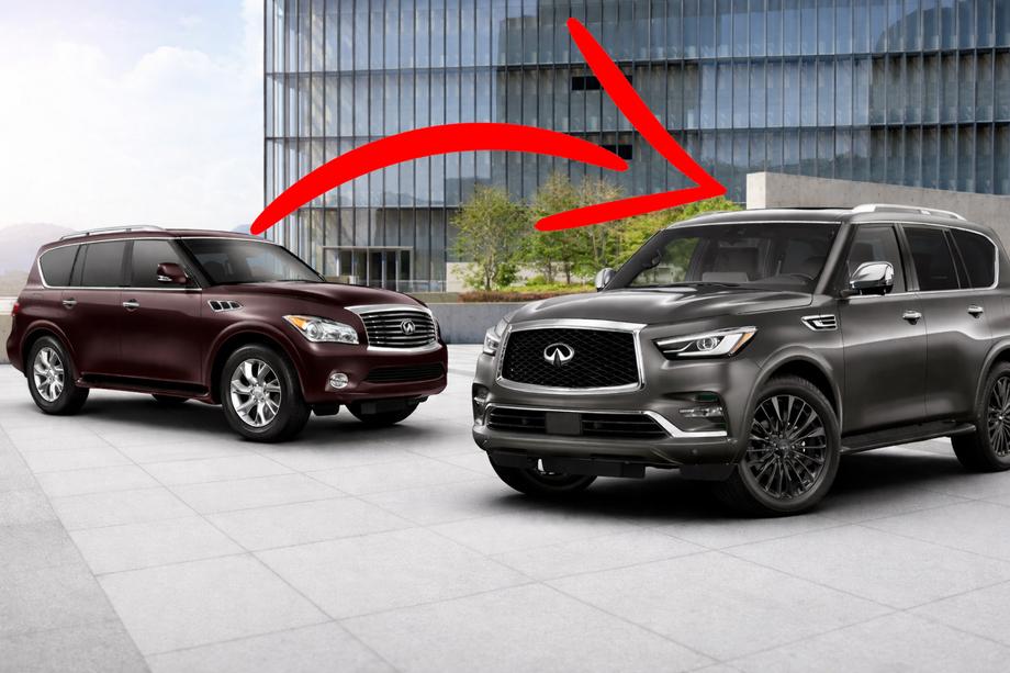 Infiniti QX56 2010–2013 Facelift-korisarja QX80 2024 Image