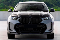 BMW X6 G06 2019–2027 Etupuskurin lippa Lip LRT (M-Sport 2023+, hiilikuitu) kuva 3