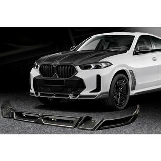 Etupuskurin lippa Lip LRT (M-Sport 2023+, hiilikuitu) BMW X6 G06 2019–2027 kuva 1