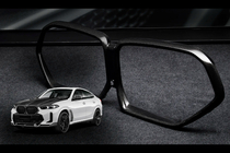 BMW X6 G06 2019–2027 Säleikön kehyslista LRT (2023+, Carbon) kuva 2