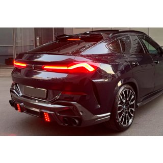 Takapuskurin diffuusori LRT-pakoputkenpäillä (M-Sport 2023+, Carbon) kuva 3