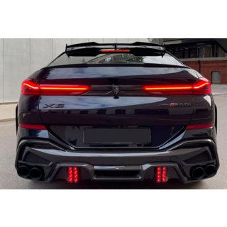 Takapuskurin diffuusori LRT-pakoputkenpäillä (M-Sport 2023+, Carbon) kuva 1