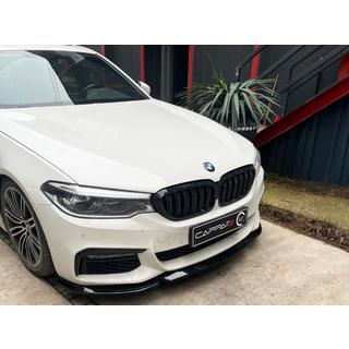Etupuskurin lipa Lip EuroCap (M-Sport 2017-2020, kiiltävä musta) BMW 5-sarja G30/G31 2017–2023 kuva 1