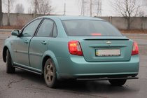Chevrolet Lacetti 2003–2024 Takasuojakaari AK002 Black (42 mm, ruostumaton teräs) kuva 4