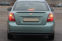 Chevrolet Lacetti 2003–2024 Takasuojakaari AK002 Black (42 mm, ruostumaton teräs) kuva 2