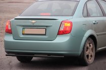 Chevrolet Lacetti 2003–2024 Takasuojakaari AK002 Black (42 mm, ruostumaton teräs) kuva 1