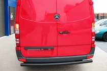 Mercedes Sprinter W906 2006–2018 Takasuojakaari AK002 Black (ruostumaton teräs) kuva 2