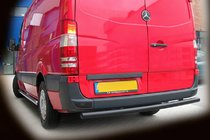 Mercedes Sprinter W906 2006–2018 Takasuojakaari AK002 Black (ruostumaton teräs) kuva 1