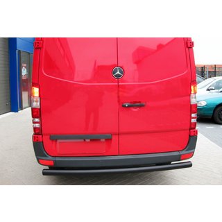 Takasuojakaari AK002 Black (ruostumaton teräs) Mercedes Sprinter W906 2006–2018 kuva 2