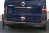 Volkswagen T5 Multivan 2003–2010 Takakaari Wave Black (ruostumaton teräs) kuva 1
