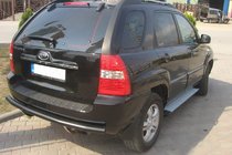 Kia Sportage 2004–2010 Takasuojakaari AK002 Black (ruostumaton teräs) kuva 2