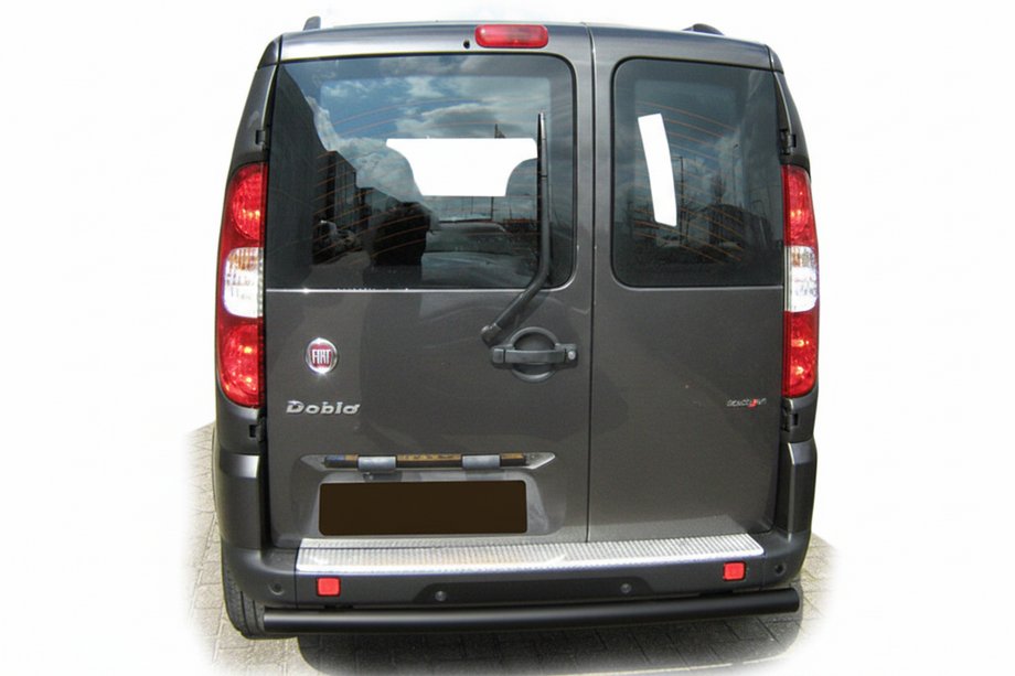 Fiat Doblo I 2001–2005 Takaosan suojakaari AK002 Black (ruostumaton teräs) Image