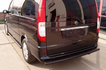 Mercedes Vito W639 2004–2014 Takasuojakaari AK002 Black (ruostumaton teräs) kuva 7