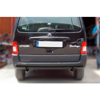 Takaosan suojakaari Black (ruostumaton teräs) Citroen Berlingo 1996–2008 kuva 1