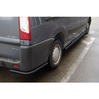 Takakulmaputket Black (2 kpl, ruostumaton teräs) kuva 1