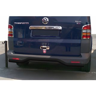 Takakaari Wave Black (ruostumaton teräs) Volkswagen T5 Transporter 2003–2010 kuva 1