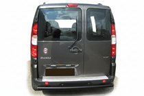 Fiat Doblo I 2005–2010 Takasuojakaari AK002 Black (ruostumaton teräs) kuva 1