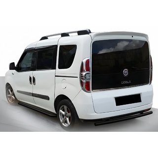 Takasuojakaari AK002 Black (ruostumaton teräs) Fiat Doblo II 2010–2022 kuva 1