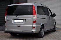 Mercedes Viano 2004–2014 Takasuojakaari AK002 Black (ruostumaton teräs) kuva 6
