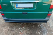 Mercedes Viano 2004–2014 Takasuojakaari AK002 Black (ruostumaton teräs) kuva 2