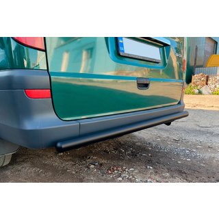 Takasuojakaari AK002 Black (ruostumaton teräs) Mercedes Viano 2004–2014 kuva 4
