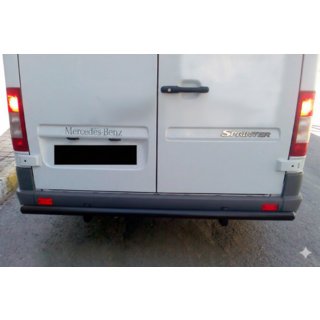 Takasuojakaari AK002 Black (ruostumaton teräs) Mercedes Sprinter W901/902/903/904/905 1995–2006