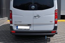 Volkswagen Crafter 2006–2016 Takasuojakaari AK002 Black (ruostumaton teräs) kuva 1