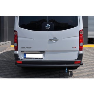 Takasuojakaari AK002 Black (ruostumaton teräs) Volkswagen Crafter 2006–2016 kuva 1