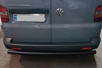 Volkswagen T5 Multivan 2003–2010 Takasuojakaari AK002 Black (ruostumaton teräs) kuva 5