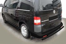 Volkswagen T5 Multivan 2003–2010 Takasuojakaari AK002 Black (ruostumaton teräs) kuva 6
