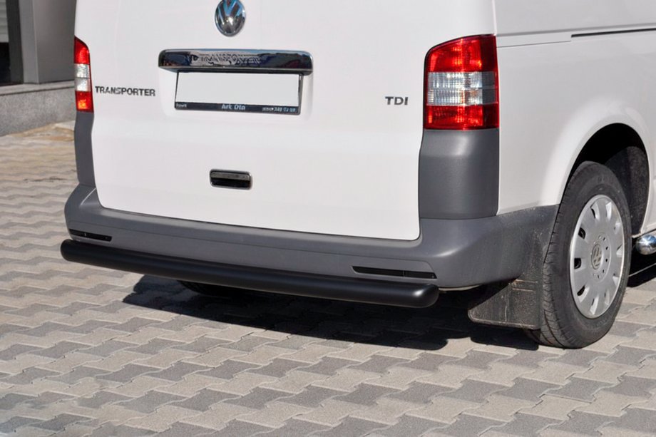 Volkswagen T5 Multivan 2003–2010 Takasuojakaari AK002 Black (ruostumaton teräs) Image