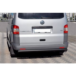 Takasuojakaari AK002 Black (ruostumaton teräs) Volkswagen T5 Caravelle 2004–2010 kuva 4