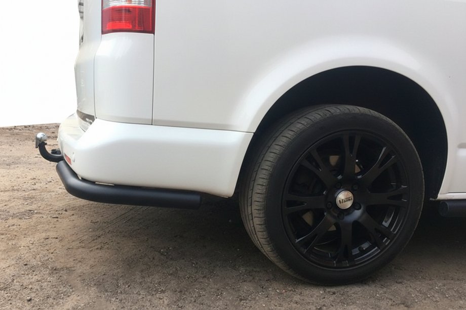 Volkswagen T5 Multivan 2003–2010 Takakulmapalat AK003 Black (2 kpl, ruostumaton teräs) Kuva 2