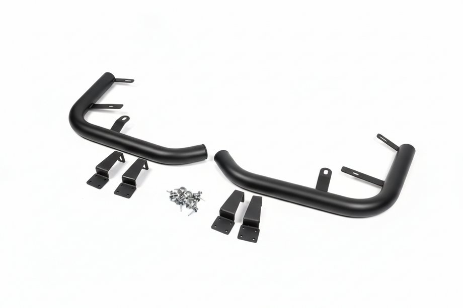 Volkswagen T5 Multivan 2003–2010 Takakulmapalat AK003 Black (2 kpl, ruostumaton teräs) Kuva 5