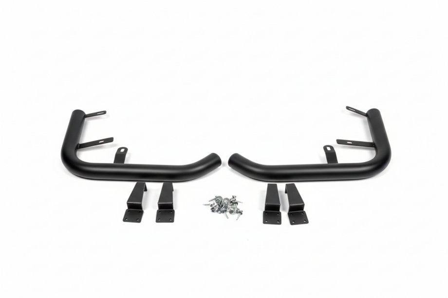 Volkswagen T5 Multivan 2003–2010 Takakulmapalat AK003 Black (2 kpl, ruostumaton teräs) Kuva 10