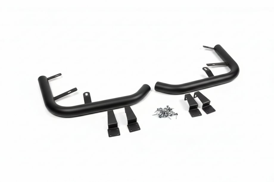 Volkswagen T5 Multivan 2003–2010 Takakulmapalat AK003 Black (2 kpl, ruostumaton teräs) Kuva 11