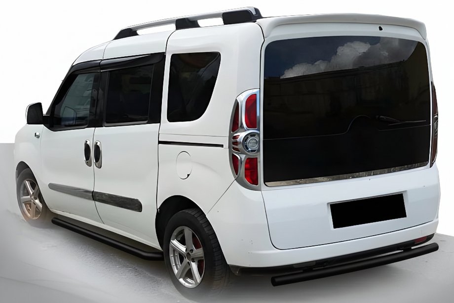 Opel Combo 2012–2018 Takakaari Black (ruostumaton teräs) Image