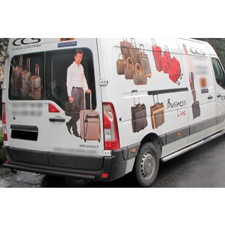Takakaari Black (ruostumaton teräs) Opel Movano 2010–2021 kuva 3