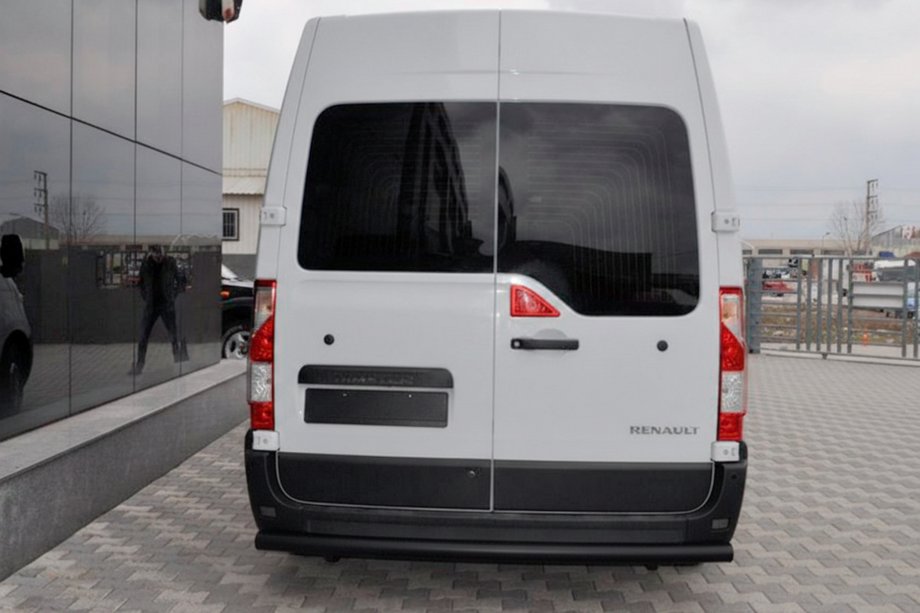 Nissan NV400 2010–2024 Takakaari Black (ruostumaton teräs) Image