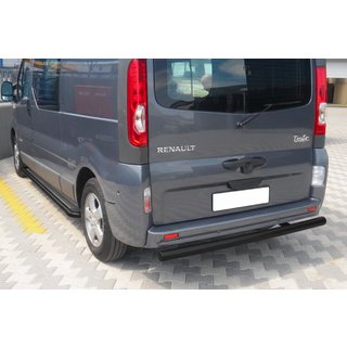 Takaosan suojakaari AK002 Black (ruostumaton teräs) kuva 2
