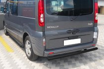 Renault Trafic 2001–2015 Takaosan suojakaari AK002 Black (ruostumaton teräs) kuva 2
