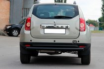 Dacia Duster 2008–2018 Takakaari suora Black (ruostumaton teräs) kuva 1