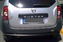 Dacia Duster 2008–2018 Takakaari suora Black (ruostumaton teräs) kuva 6