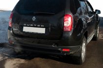 Dacia Duster 2008–2018 Takakaari suora Black (ruostumaton teräs) kuva 5