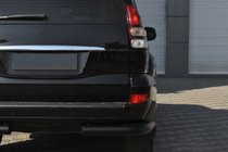 Toyota Land Cruiser Prado 120 2002–2009 Takakulmapalat AK003 Black (2 kpl, ruostumaton teräs) kuva 8
