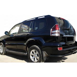 Takakulmapalat AK003 Black (2 kpl, ruostumaton teräs) Toyota Land Cruiser Prado 120 2002–2009 kuva 1