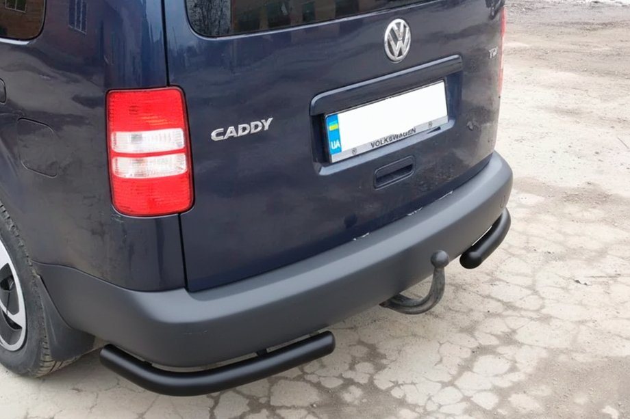 Volkswagen Caddy 2010–2015 Takakulmapalat AK003 Black (2 kpl, ruostumaton teräs) Kuva 5